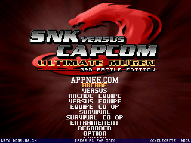 snk vs capcom ultimate mugen 3rd battle edition descargar itunes